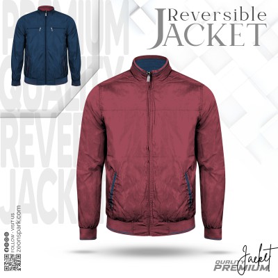 Mens Reversible Padding Jacket  Marron
